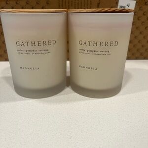 Magnolia Gathered Coffee Pumpkin Nutmeg Candles